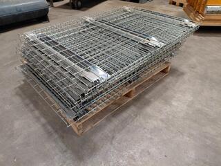Stack of Wire Mesh Panels