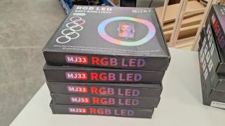 5 x RGB LED Soft Ring Lights