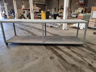 Heavy Duty Mobile Table Workbench