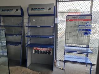 Steel Retail Display Shelf Unit