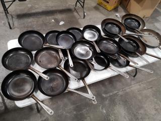 25x Assorted Comnercial Kitchen Fry Pans