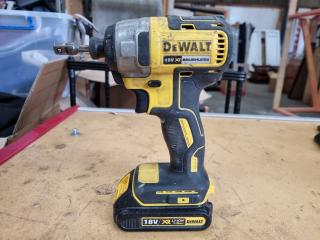 DeWalt Cordless Brushless 18V Impact Driver DCF787