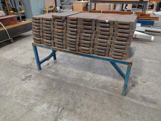 68 Small Metal Plates