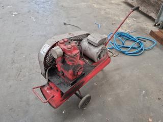 Mobile Air Compressor with Air Gun