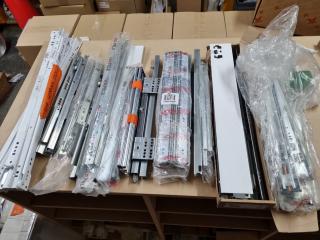 Assorted Cabinet Drawer Runner Assemblies