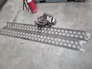 Gas Cutting Trolley and Rails