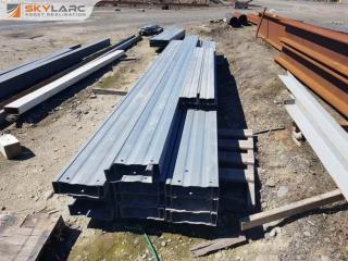 Large Quantity of Galv Steel Framing