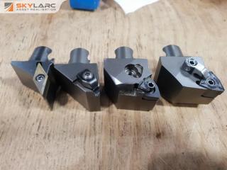 4 x KM25 CNC Lathe Tool Holders