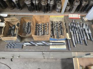 Large Lot of Drill Bits 