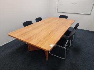 Office Boardroom Table and Chairs