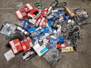 Assorted Lot of Bike Parts & Components