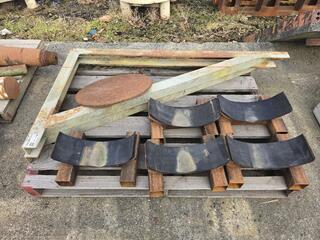 Steel Pipe Cradles and Shelf Brackets