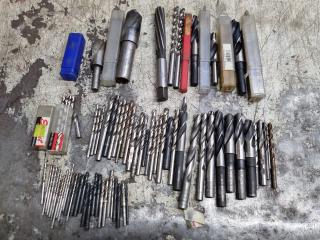 70+ Assorted Drills, Reamer, & More