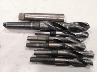 6x Assorted Mill Drill Bits