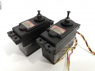 2x Hi Tech Metal Gear Giant Scale Servos HS-5765MH