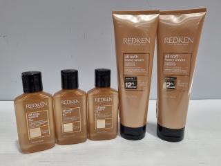 Redken All Soft Heavy Cream & Argan-6 Oil