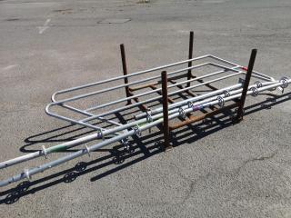 Assorted Ringlock Commercial. Scaffolding Components w/ Stillage