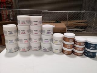 24x Assorted Goldwell Styling Hair Cremes, Masques, Pastes