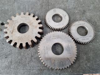 5 x Gear Shaper Cutters 