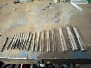 Large Lot of Whitworth Taps