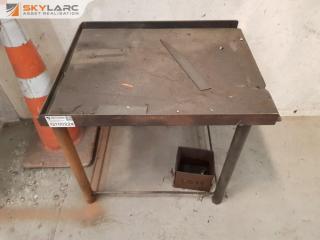 Small Steel Workshop Table