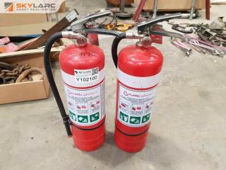 2 x Fire Extinguishers