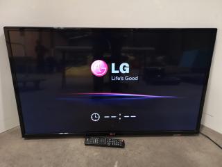 LG 42" LED TV Television