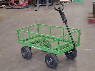 Gorilla Carts GOR801-AU 115L Steel Utility Cart