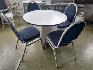 Lunch Room Table w/ 4x Chairs