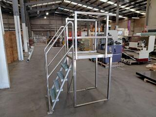 Metal Platform Stair Access Stand