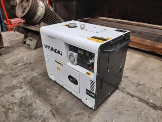 Hyundai Diesel Silent Generator (5500W, 3 Phase)