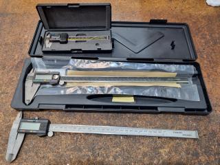 3x Digital Vernier Calipers, 100mm & 300mm varieties