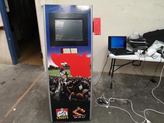 Mobile Retail Event Kiosk w/ LCD Touch Screen Monitor