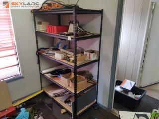 Shelving Unit and Contents