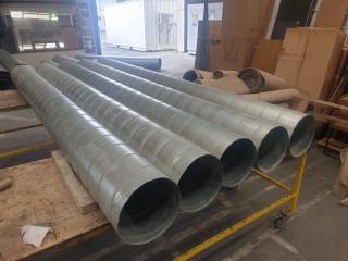 5 x Lengths 250mm Spiral Tube