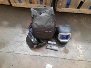 3M Speedglas Welsing Helmet and Respirator