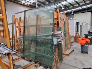 4x Large Glass Panels