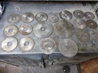 Large Lot of Milling Machine Cutters 