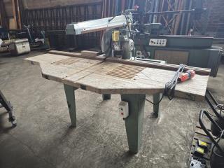 Three Phase Radial Arm Saw