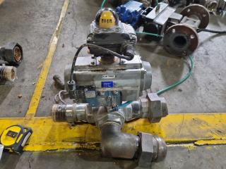 Large Pneumatic Actuators with Valve