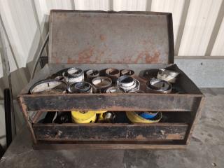 Toolbox woth Hole Saws