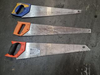 3 Hand Saws