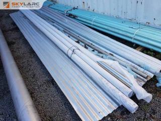 6 Lengths of New Stainless Steel Pipe