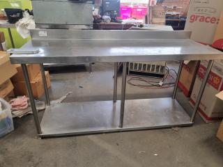 Stainless Steel Kitchen Table Bench