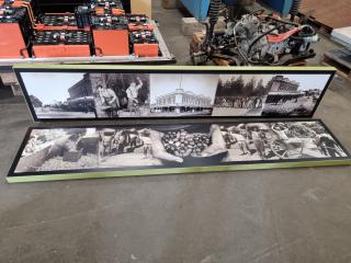 Wall Hanging Historical Imagery Murals