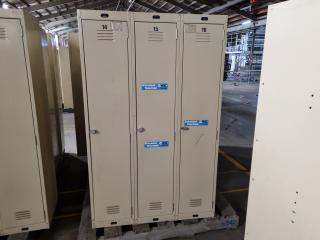 Precision 3-Compartment Personnel Locker