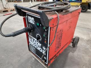 Weldwell SteadyMig 230 SP Single Phase 230Amp Welder