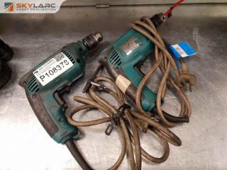 2 x Makita 10mm Drills