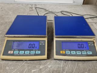 2x Nuweigh JAD 626 Precision Balance Scales