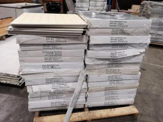 595x595mm PVC Laminated Gypsum Board Ceiling / Wall Panels